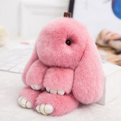 PlushFluff™ Fluffy Bunny 2017 Keychain Collection - Image 2